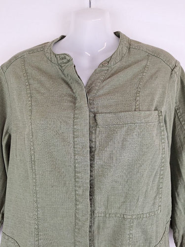 Second-Hand - Elm Green Workwear Style Dress Size 10 - SwapUp