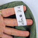 Second-Hand - Elm Green Workwear Style Dress Size 10 - SwapUp