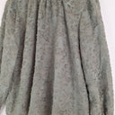 Second-Hand - Decjuba Textured Flower Sheer Top Size 10 - SwapUp