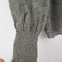 Second-Hand - Decjuba Textured Flower Sheer Top Size 10 - SwapUp