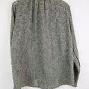 Second-Hand - Decjuba Textured Flower Sheer Top Size 10 - SwapUp