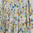 Second-Hand - Jigsaw Floral Confetti Tiered Skirt Size 12 - SwapUp