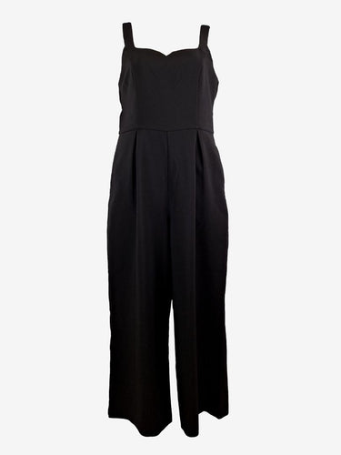 Review Essential Smart Black Jumpsuit Size 14