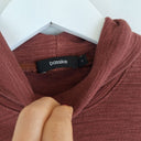 Second-Hand - Bassike Thick Terracotta Roll Neck Top Size XS - SwapUp