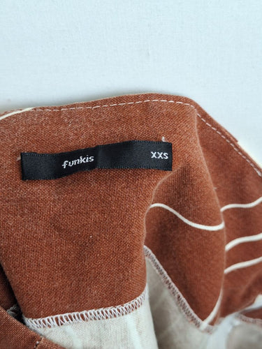 Second-Hand - Funkis Earthy Cloud Mini Skirt Size XXS - SwapUp