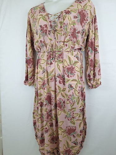 Second-Hand - Faithfull The Brand Floaty Floral Midi Dress Size 10 - SwapUp
