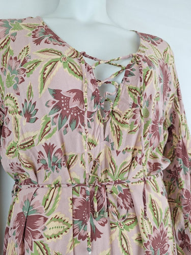 Second-Hand - Faithfull The Brand Floaty Floral Midi Dress Size 10 - SwapUp