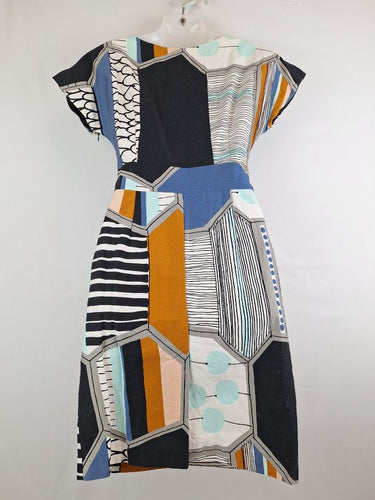 Second-Hand - Marimekko Robot Style Midi Dress Size XS - SwapUp