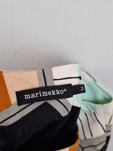 Second-Hand - Marimekko Robot Style Midi Dress Size XS - SwapUp