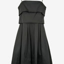 Second-Hand - Morrissey Structured Pleat Silk Lining Midi Dress Size 10 - SwapUp