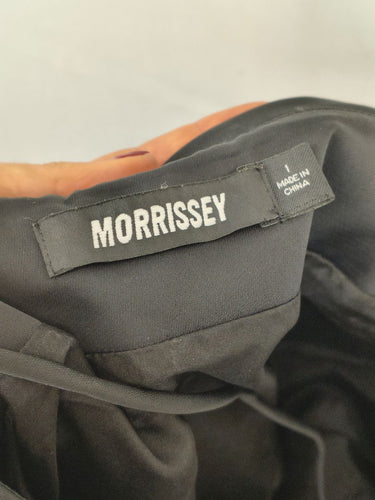 Second-Hand - Morrissey Structured Pleat Silk Lining Midi Dress Size 10 - SwapUp