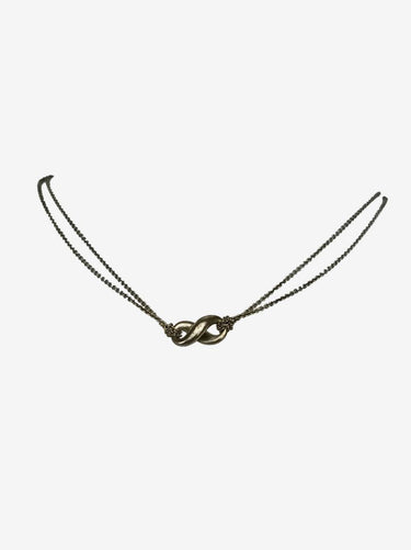 Tiffany & Co Infinity Double Chain Necklace