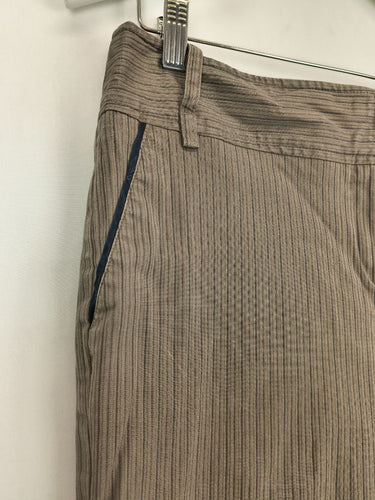 Second-Hand - Cue Retro Pinstripe Flared Pants Size 14 - SwapUp