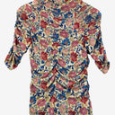 Second-Hand - Witchery Pretty Ruched Floral Top Size S - SwapUp