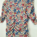 Second-Hand - Witchery Pretty Ruched Floral Top Size S - SwapUp