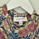 Second-Hand - Witchery Pretty Ruched Floral Top Size S - SwapUp