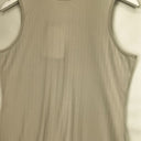 Second-Hand - Witchery Raw Oat Rib Crew Tank Top Size S - SwapUp