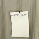 Second-Hand - Witchery Raw Oat Rib Crew Tank Top Size S - SwapUp