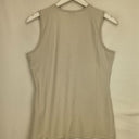 Second-Hand - Witchery Raw Oat Rib Crew Tank Top Size S - SwapUp