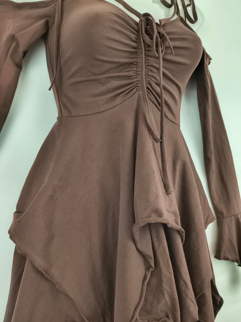 fairy homecoming dress Green Fairy Beautiful Long Unique New Design Elegant Lace Up Back Char –  SposaBridal main image 1