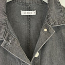 Second-Hand - St. Mrlo Charcoal Denim Panelled Shirt Size 10 - SwapUp
