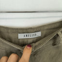 Second-Hand - Amelius Smokey Taupe Linen Pants Size 6 - SwapUp
