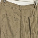 Second-Hand - Amelius Smokey Taupe Linen Pants Size 6 - SwapUp