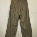 Second-Hand - Amelius Smokey Taupe Linen Pants Size 6 - SwapUp