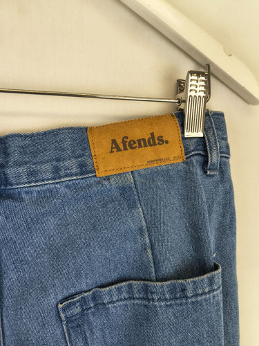Second-Hand - Afends Mid Wash Relaxed Jeans Size 10 - SwapUp