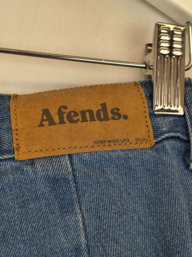 Second-Hand - Afends Mid Wash Relaxed Jeans Size 10 - SwapUp