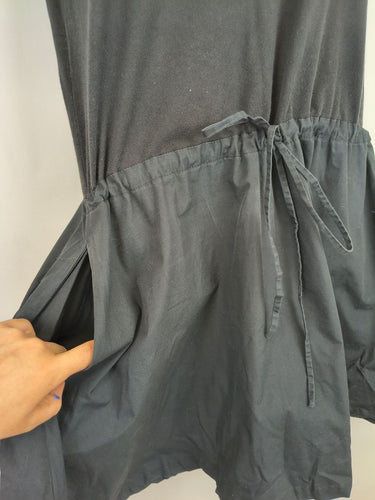 Second-Hand - Country Road Charcoal Drop Waist T-Shirt Dress Size S - SwapUp