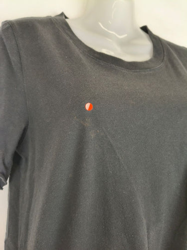 Second-Hand - Country Road Charcoal Drop Waist T-Shirt Dress Size S - SwapUp