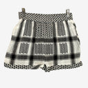 Second-Hand - Cecilie Copenhagen Classic B&W Cotton Shorts Size XS - SwapUp