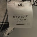 Second-Hand - Cecilie Copenhagen Classic B&W Cotton Shorts Size XS - SwapUp