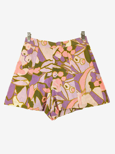Zimmermann Linen Blend Spring Shorts Size 10