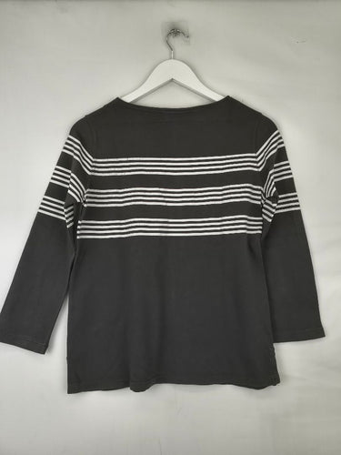Second-Hand - A.P.C Elevated Stripe Long Sleeve Top Size S - SwapUp