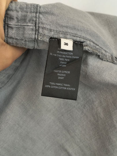 Second-Hand - Isabel Marant Smoke Denim Look Slouch Shirt Size S - SwapUp