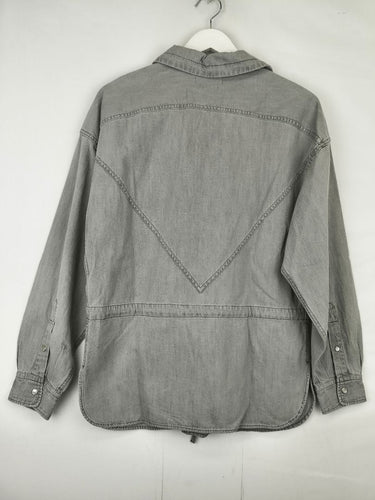 Second-Hand - Isabel Marant Smoke Denim Look Slouch Shirt Size S - SwapUp
