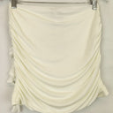 Second-Hand - Meshki Brydee Ruched Rose Mini Skirt Size S - SwapUp