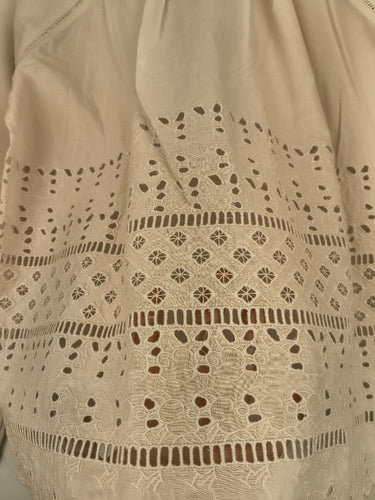 Second-Hand - J.Crew Apricot Broderie Back Jumper Size XS - SwapUp