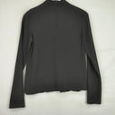 Second-Hand - Wayf Keyhole Cut Out Crepe Blouse Size XS - SwapUp