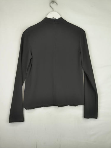 Second-Hand - Wayf Keyhole Cut Out Crepe Blouse Size XS - SwapUp