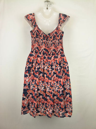 Second-Hand - Joie Cherry Blossom Flutter Strap Dress Size S - SwapUp