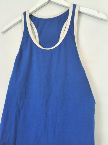 Second-Hand - Assorted Racer back Electric Blue Active Top Size L - SwapUp