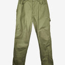 Second-Hand - Suk Workwear Olive Green Cotton Work Pants Size 8 - SwapUp