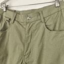 Second-Hand - Suk Workwear Olive Green Cotton Work Pants Size 8 - SwapUp
