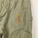 Second-Hand - Suk Workwear Olive Green Cotton Work Pants Size 8 - SwapUp