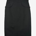 Second-Hand - Escada Fold Pocket Pencil Midi Skirt Size 10 - SwapUp