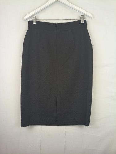 Second-Hand - Escada Fold Pocket Pencil Midi Skirt Size 10 - SwapUp