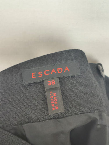 Second-Hand - Escada Fold Pocket Pencil Midi Skirt Size 10 - SwapUp